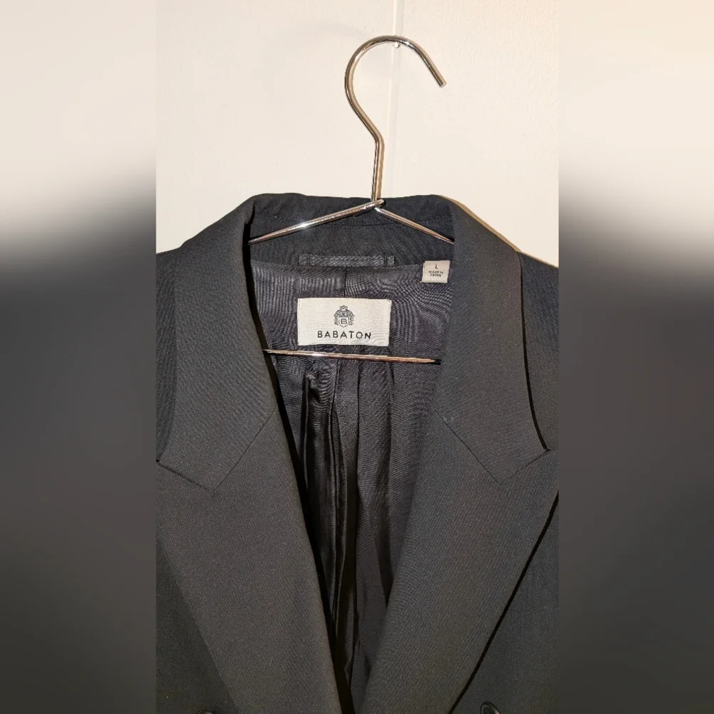 Babaton by Aritzia black double breasted blazer. - Picture 3 of 5